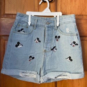 Mickey Mouse shorts